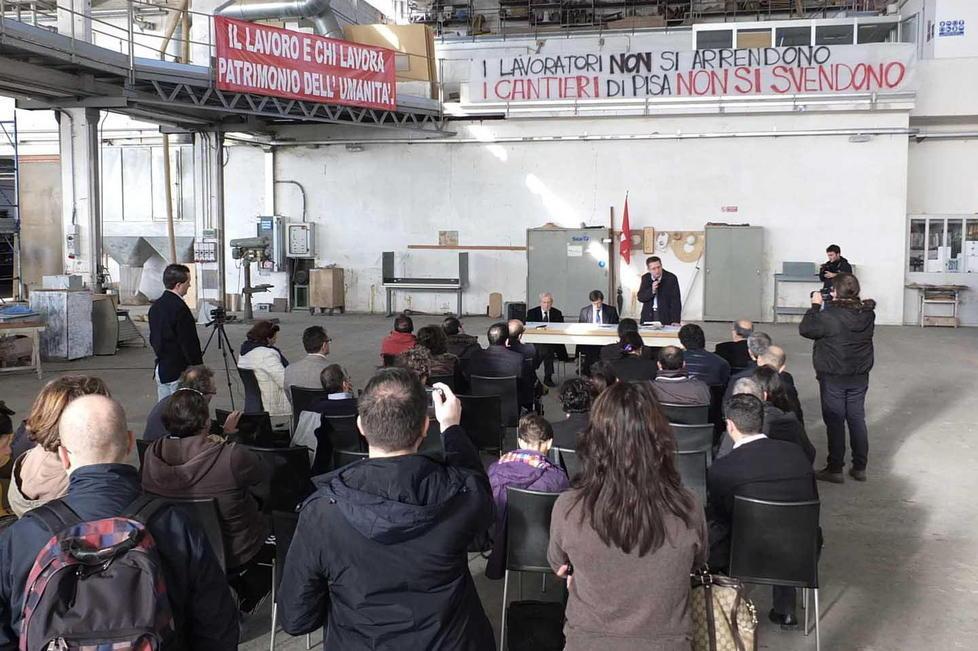 Cantieri, tra pochi giorni il nuovo bando di vendita
