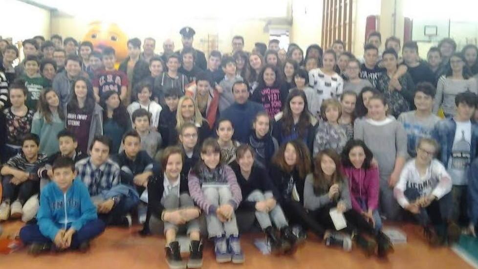 Simone Barone ieri alle Lanfranco
