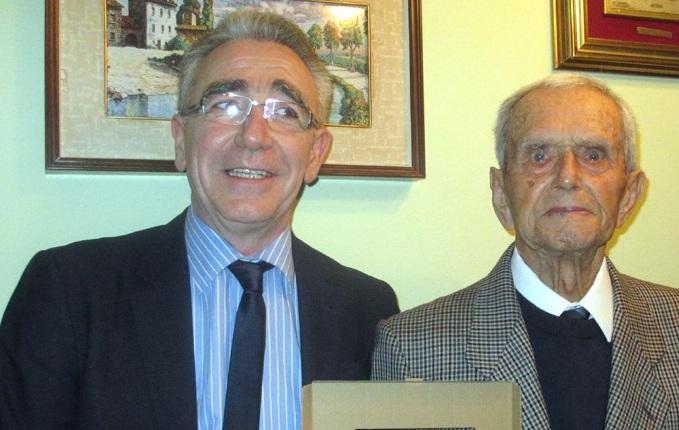 Il sindaco fa visita al centenario 
