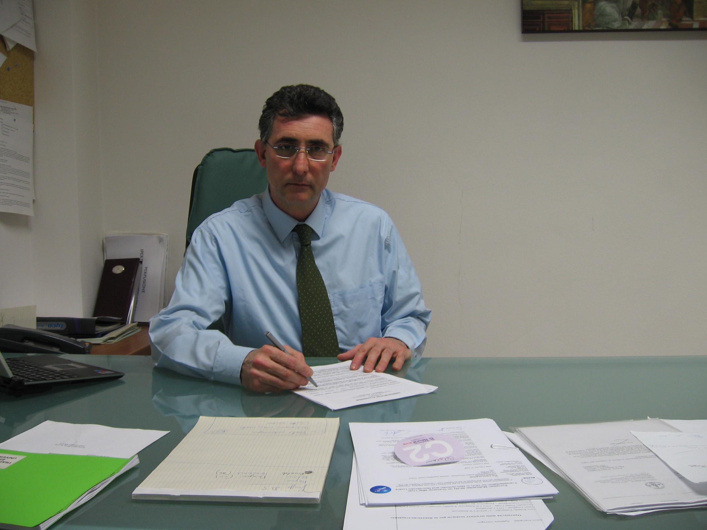 Il professor Franco Filipponi