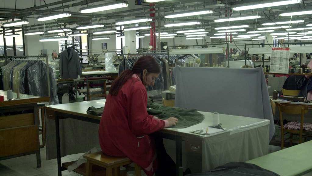 Lpinterno della sartoria D'Avenza