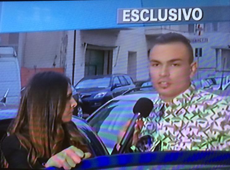Federico Capponi rilascia un'intervista televisiva dopo la denuncia di Jessica