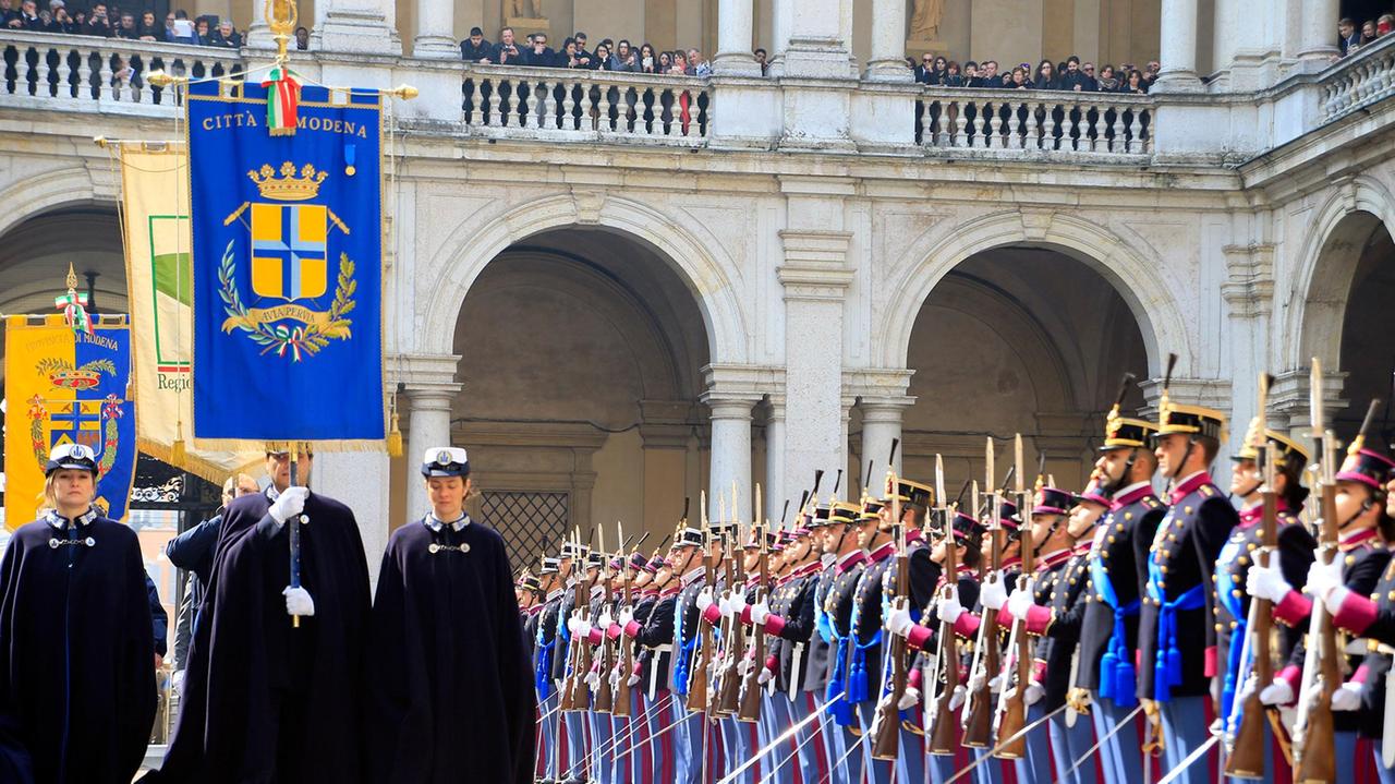Accademia militare di Modena, il giuramento del corso 196 certezza