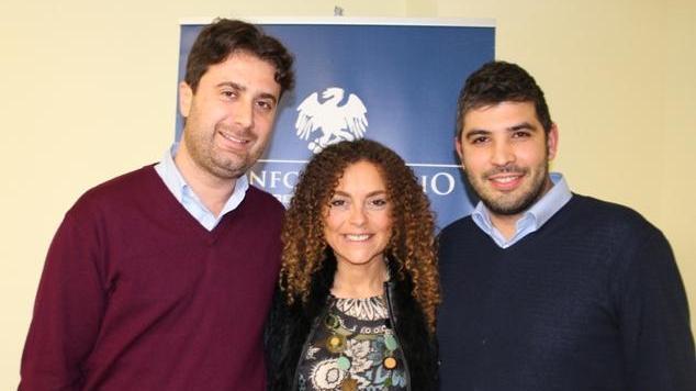 Da sinistra Trolese, Grassini e Ciampi