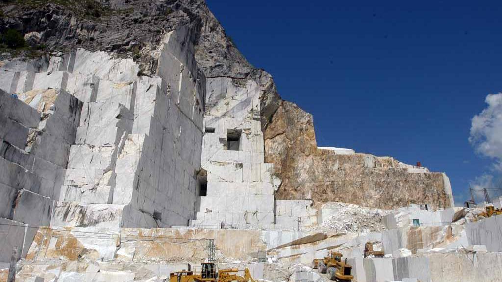 Uno scorcio delle cave