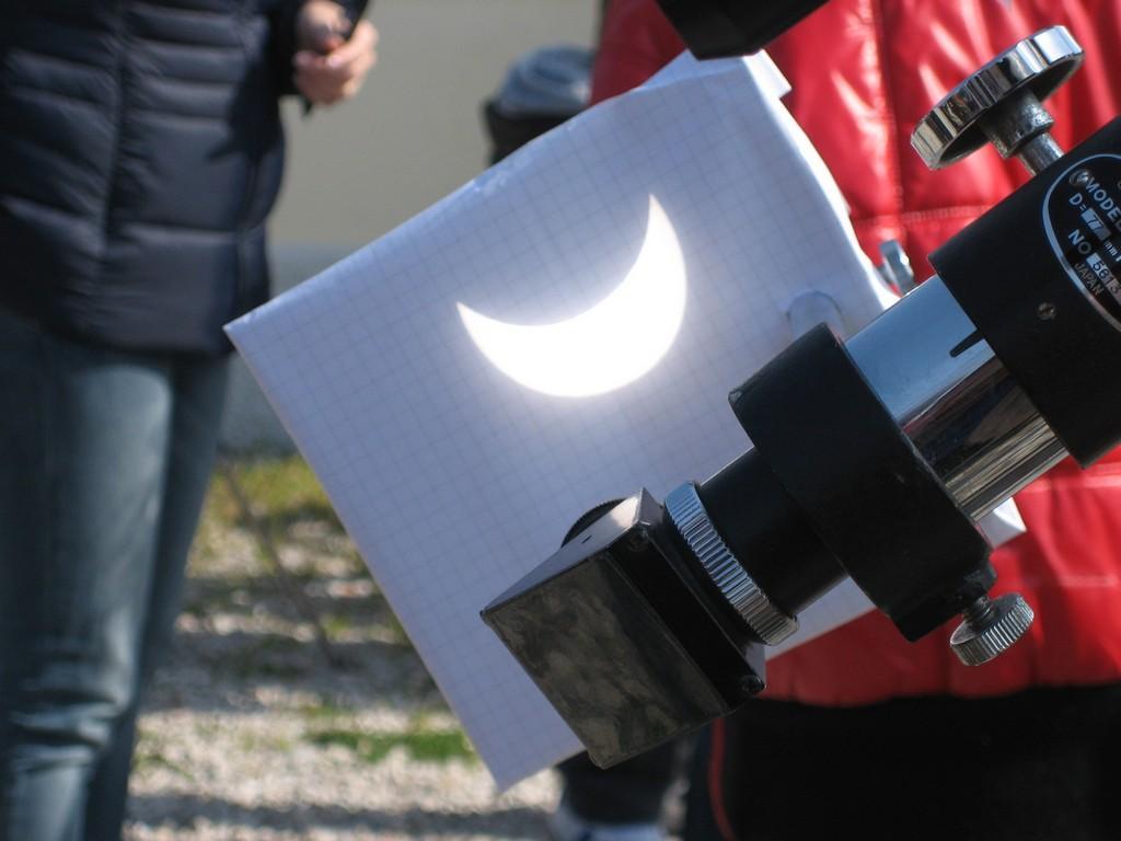 L'eclissi a Piombino