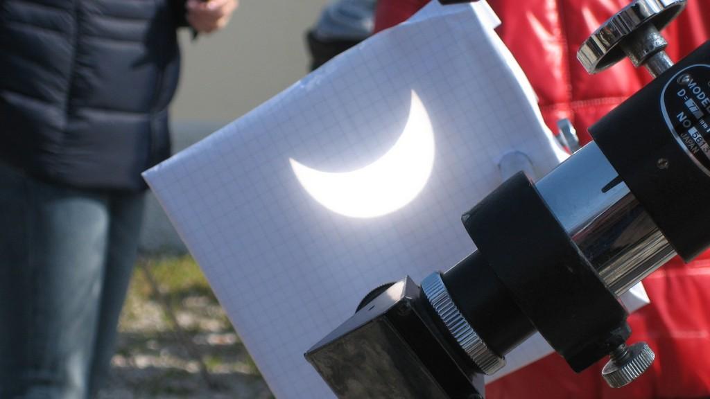 L'eclissi a Piombino