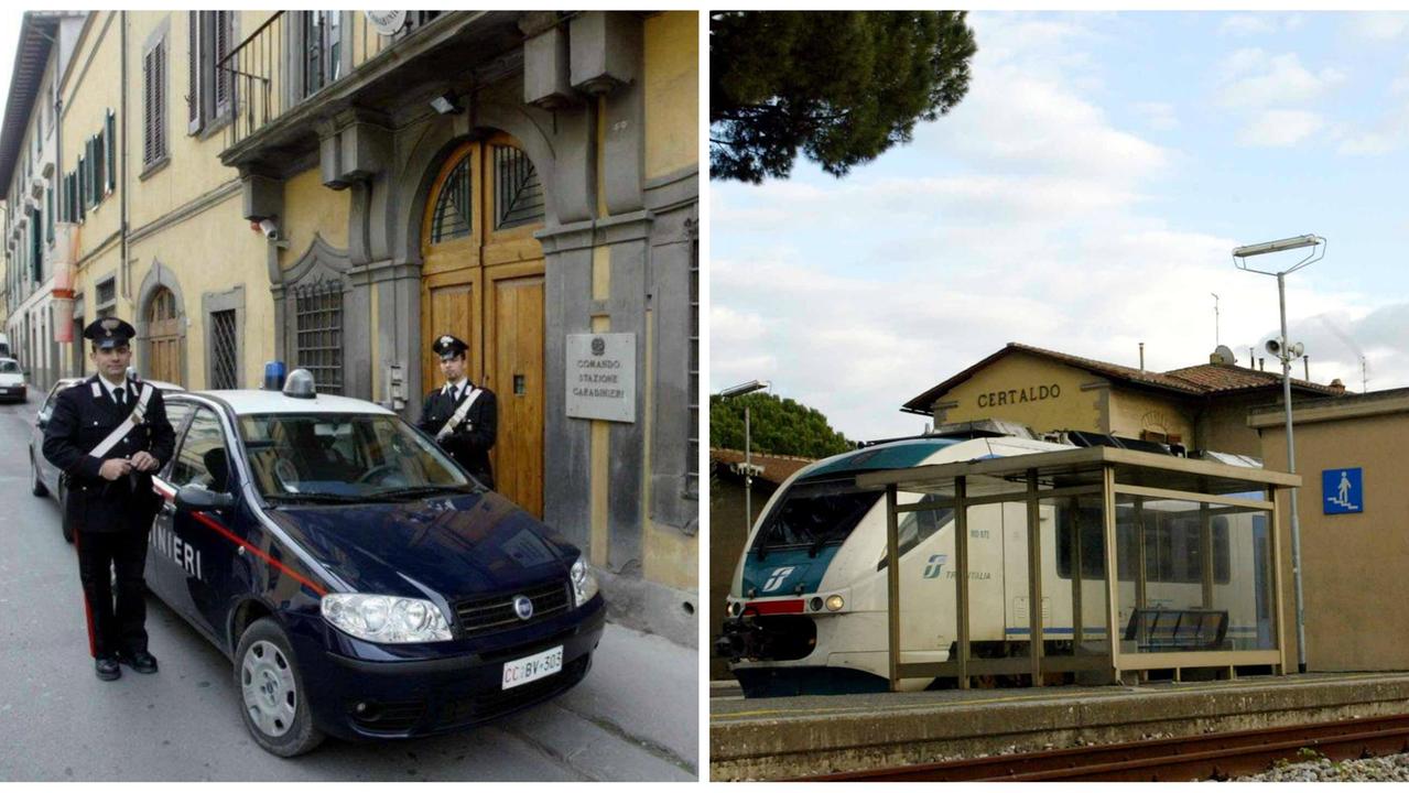 I carabinieri e la stazione di Certaldo