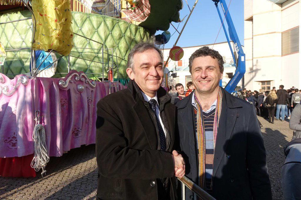 Luca Poletti con Enrico Rossi