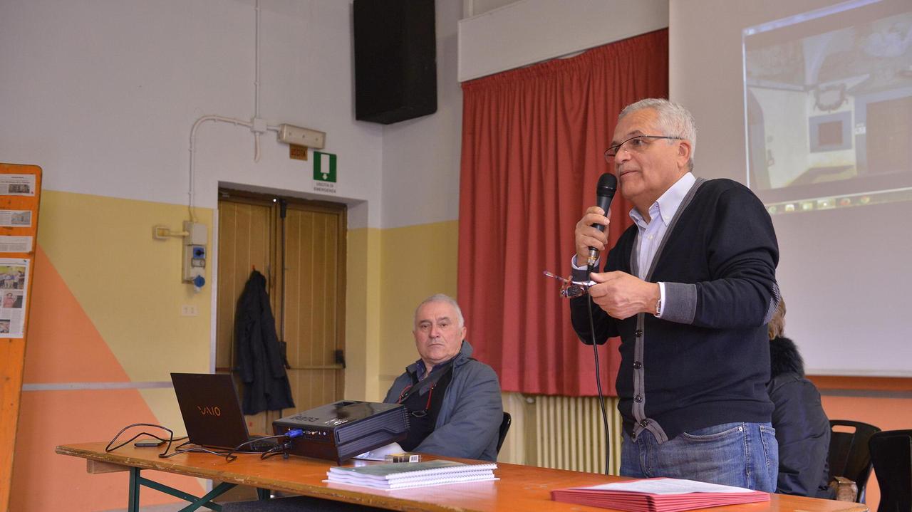 Piero Bartalucci alla casa del popolo di S. Maria