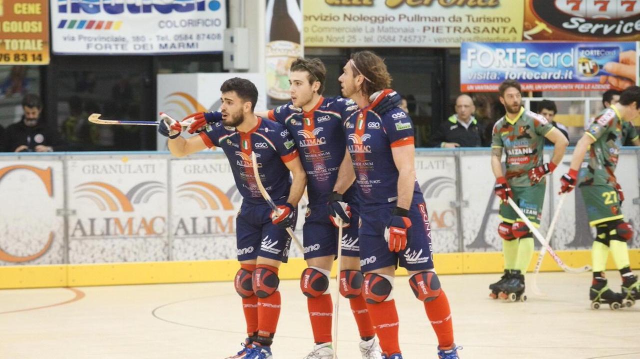 Un'immagine della gara di ritorno in Eurolega tra Forte e Breganze