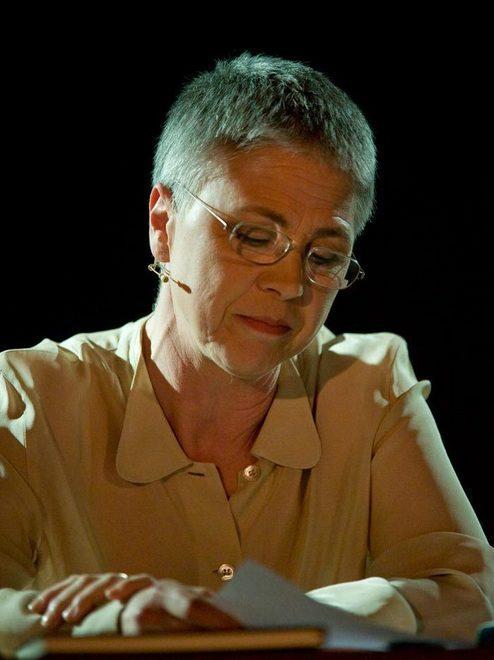 Ottavia Piccolo alla Delfini legge “La Montagna Incantata”