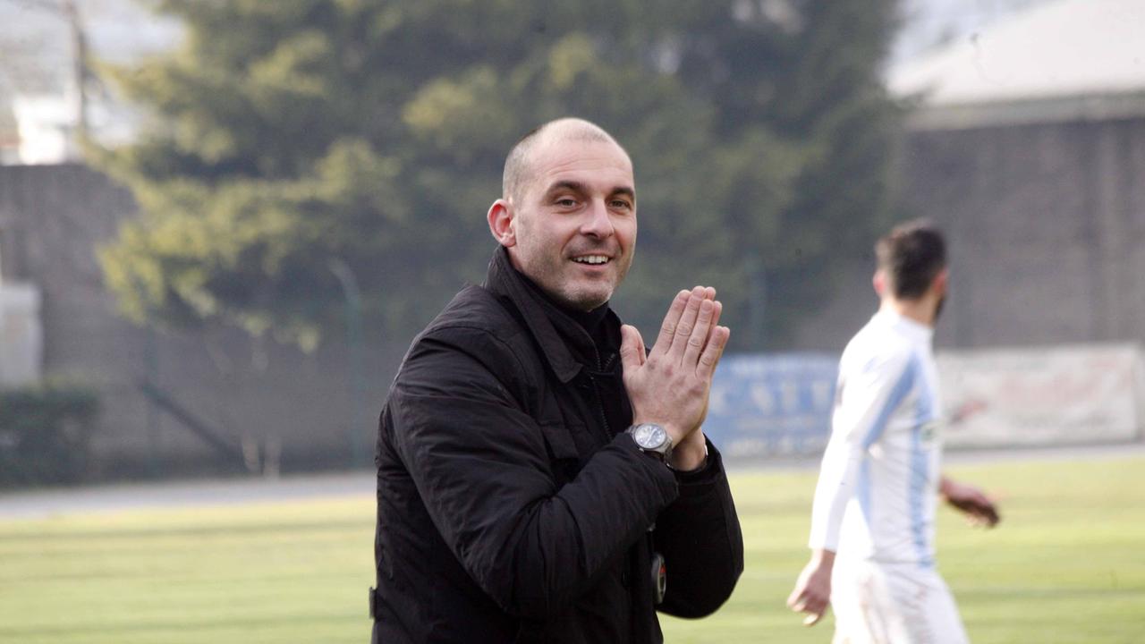 L'allenatore del Camaiore Cristiano Ciardelli