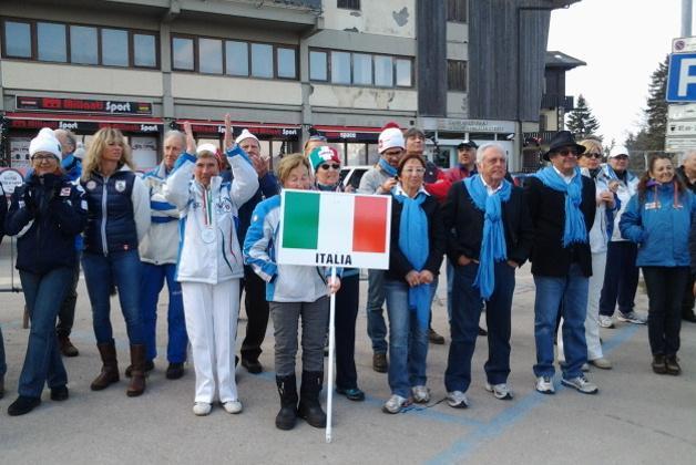 La squadra italiana ai Master di sci ad Abetone