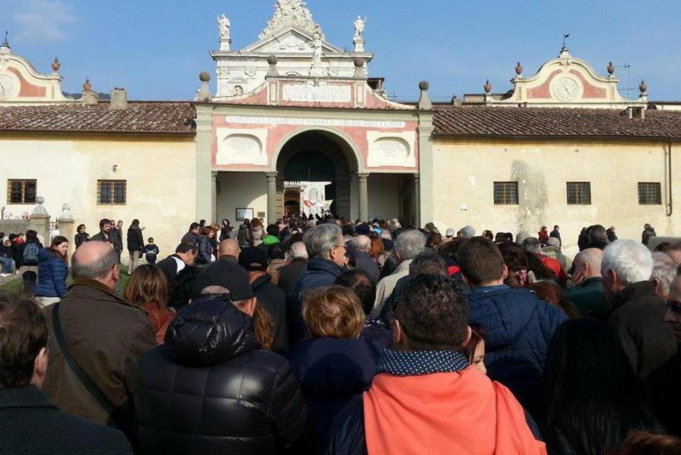 Certosa, ore in fila e record di visitatori 