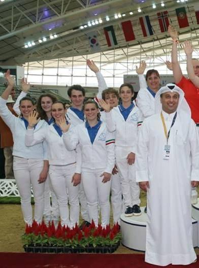 Silvia Stopazzini volteggio d’argento con l’Italia a Doha 