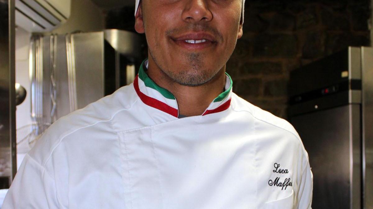 Lo chef Luca Maffei