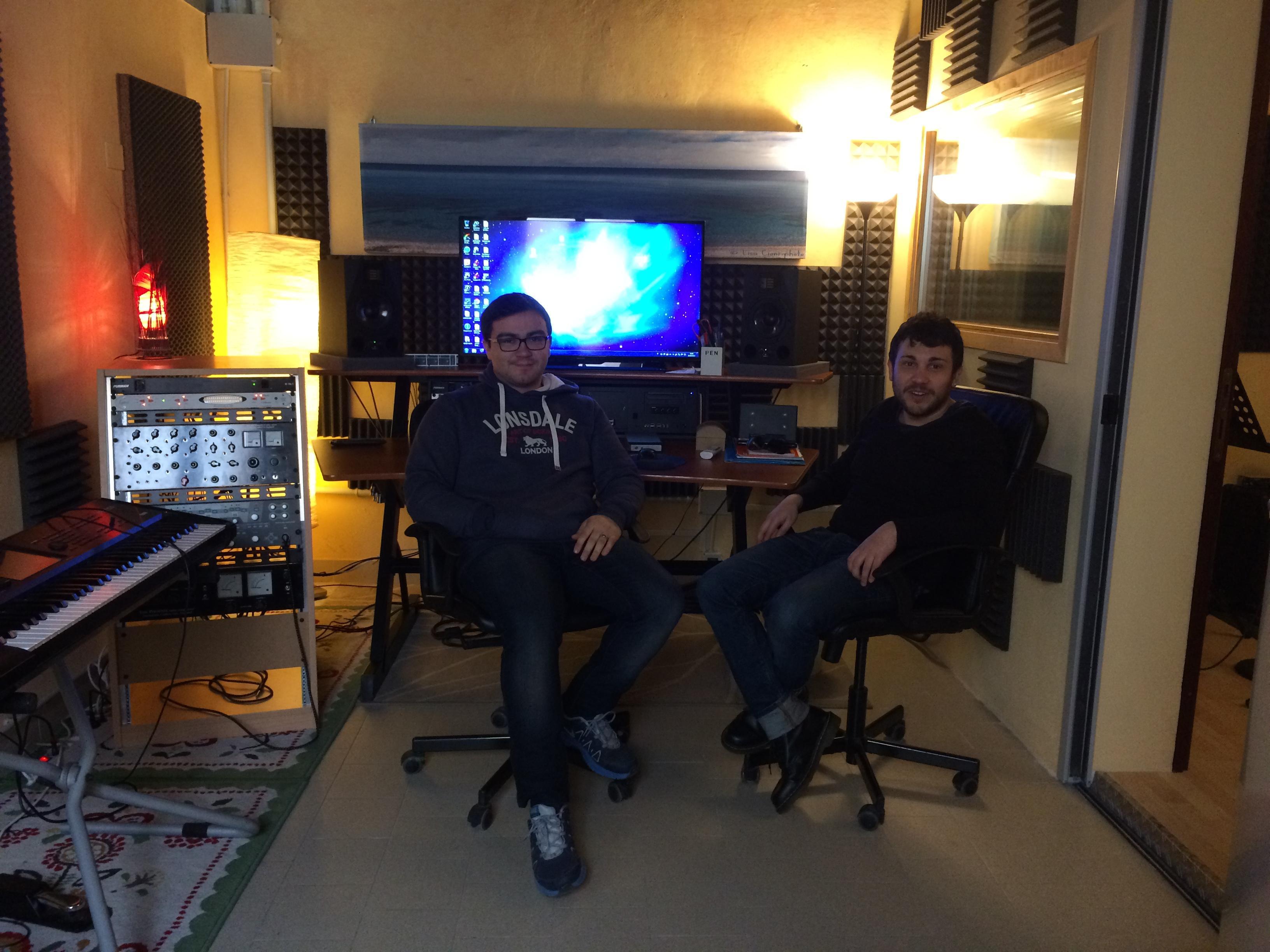 Jonathan Frassini e Vincenzo Gasparri della Maya Records