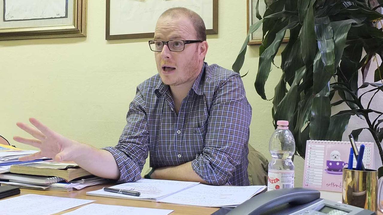 Il leader del Pd pisano Francesco Nocchi