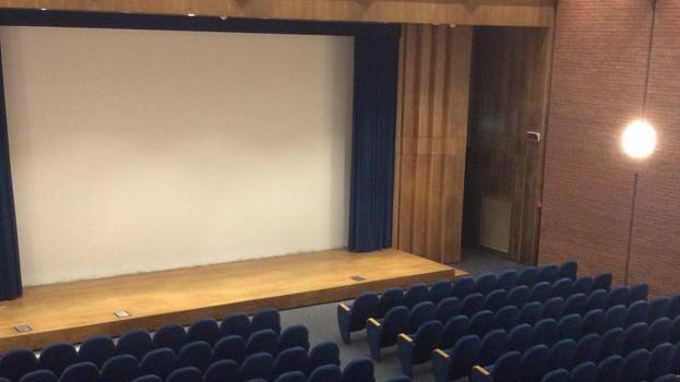 La platea del nuovo auditorium che sarà inaugurato sabato sera