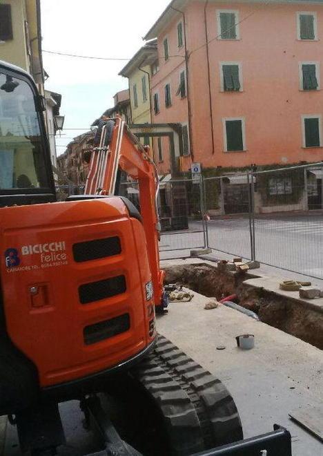 Negozianti contro il cantiere di Gaia