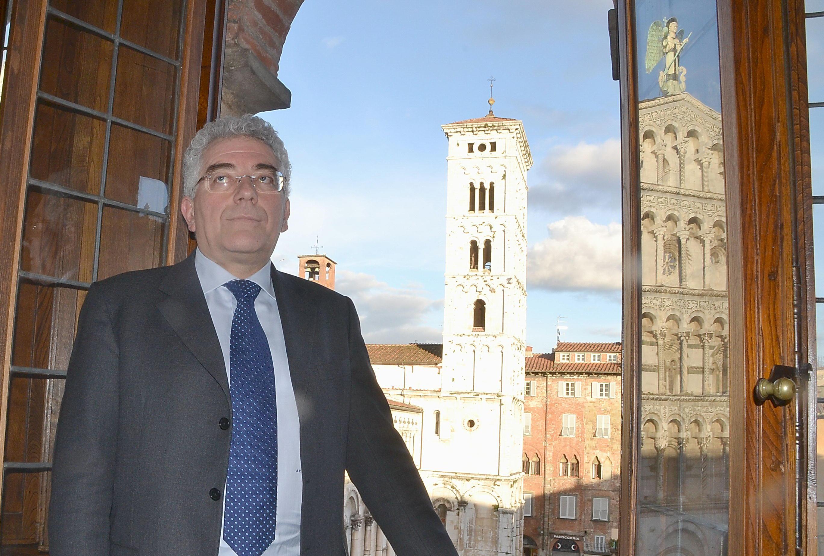 Alessio Colomeiciuc, presidente della Cassa di Risparmio di Pistoia e Pescia (foto Gori)