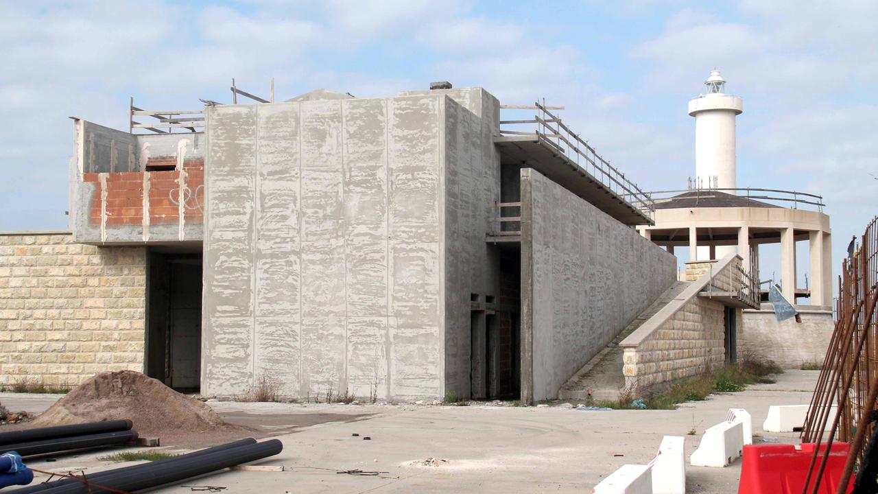 Il cantiere del nuovo mercato ittico