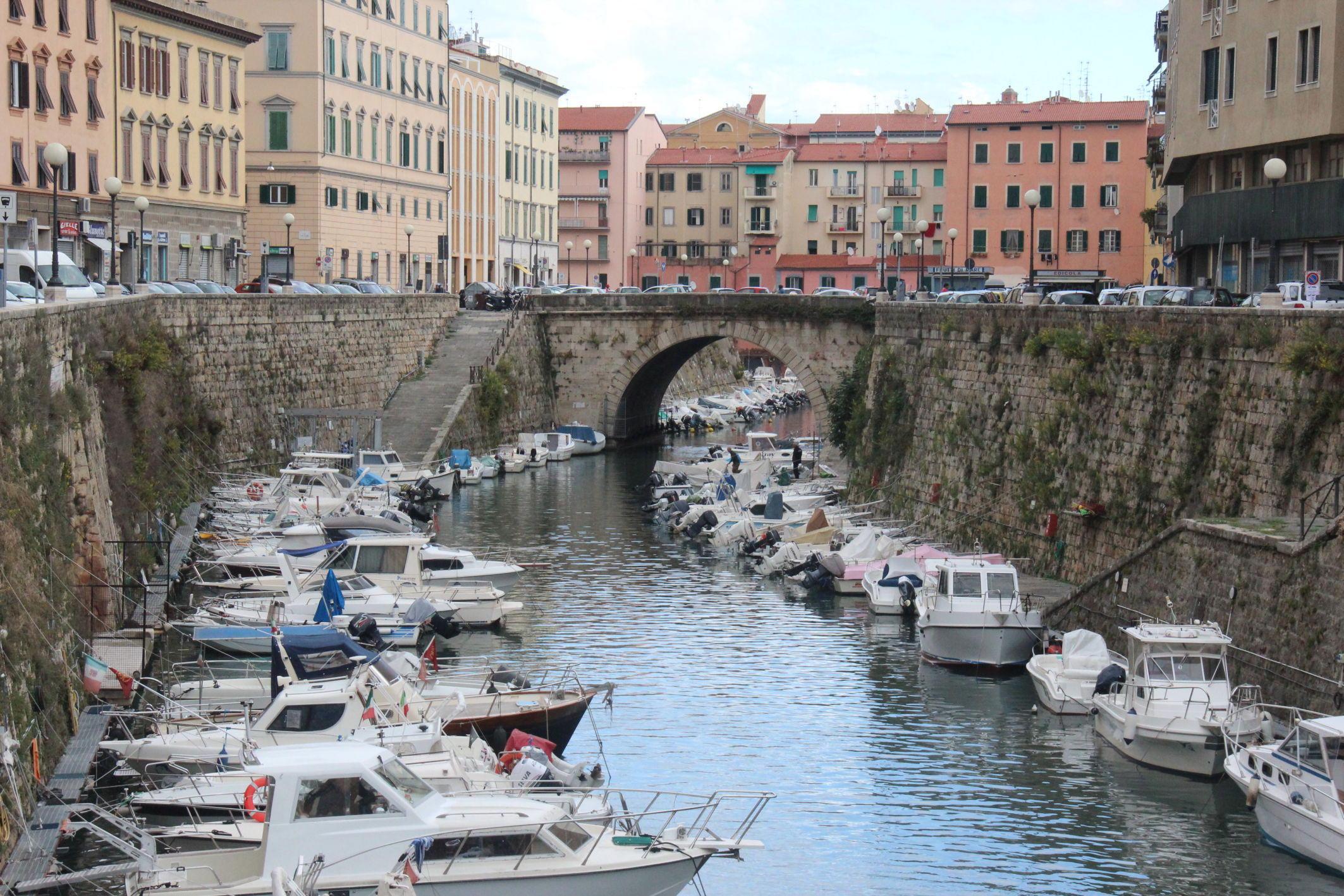 Le barche ormeggiate lungo i Fossi 