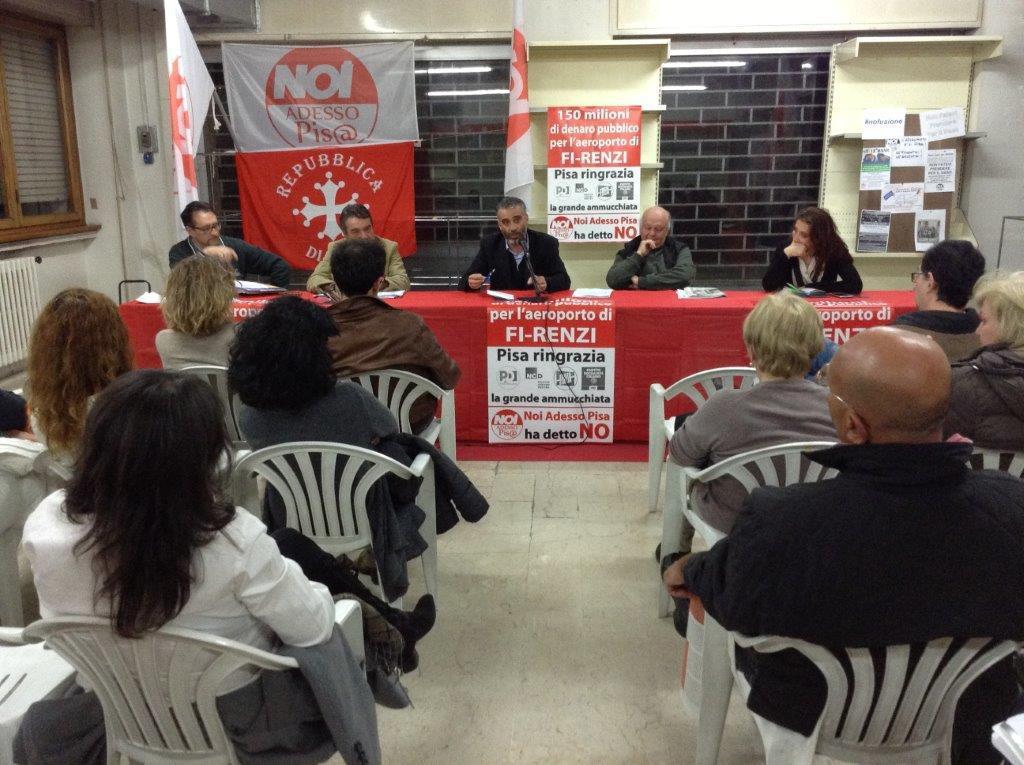 L'assemblea di Noi Adesso Pisa