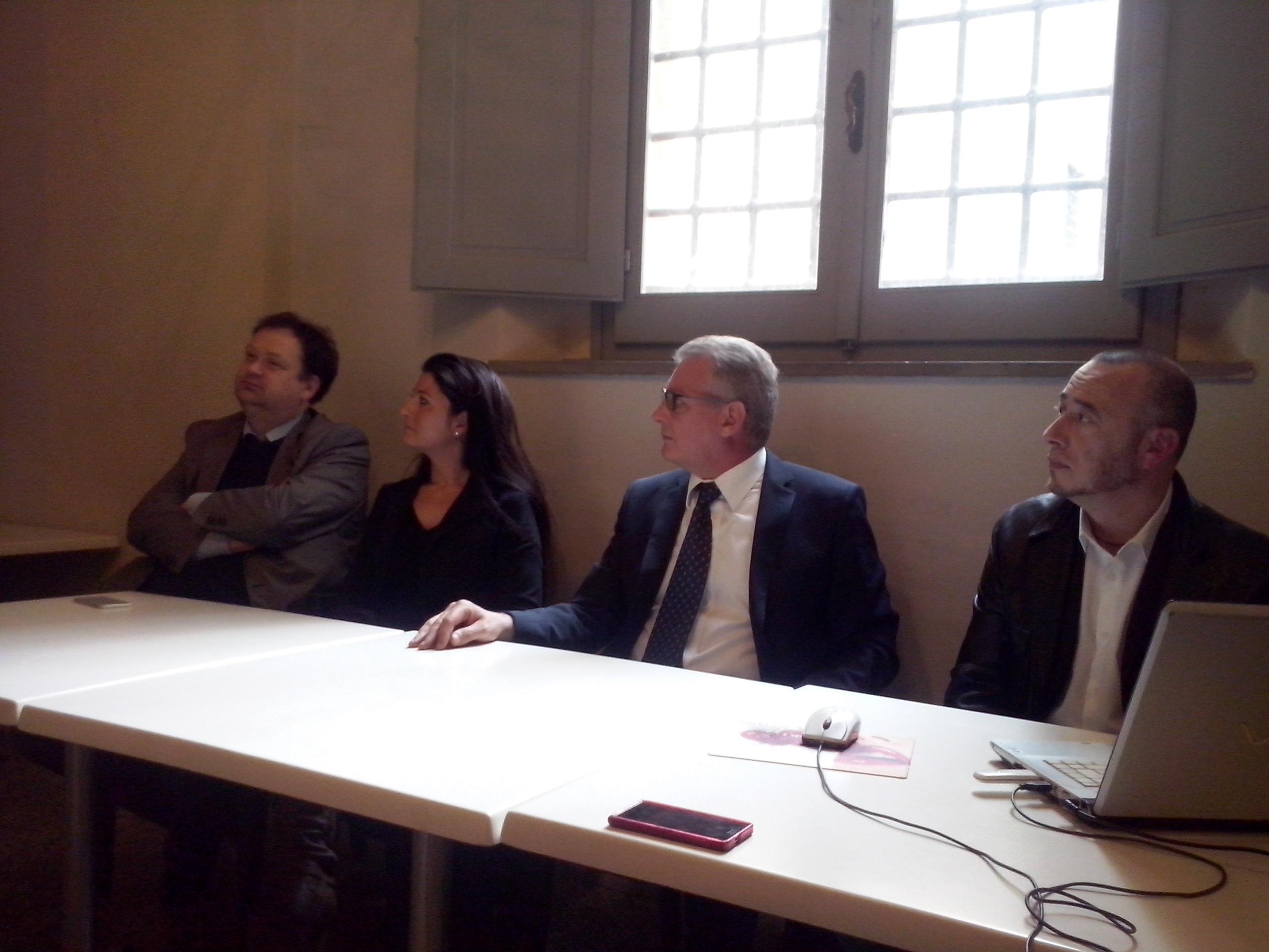 La presentazione dell'iniziativa al Caffè delle Logge