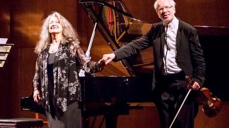 Argerich e Kremer Successo a occhi chiusi