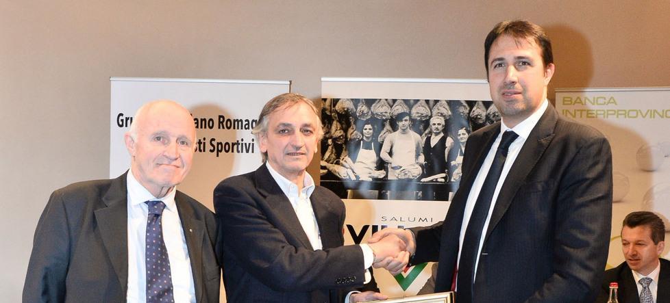 I giornalisti dell’Emilia Romagna premiano il club biancorosso