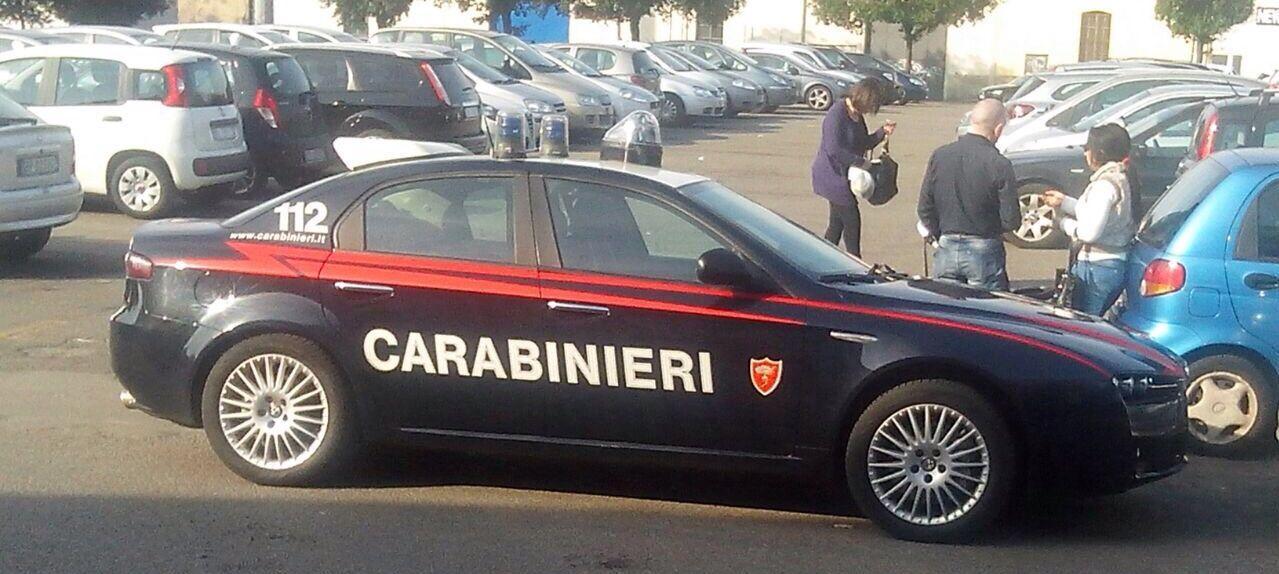 Un controllo del Nucleo radiomobile dei carabinieri (foto di repertorio)