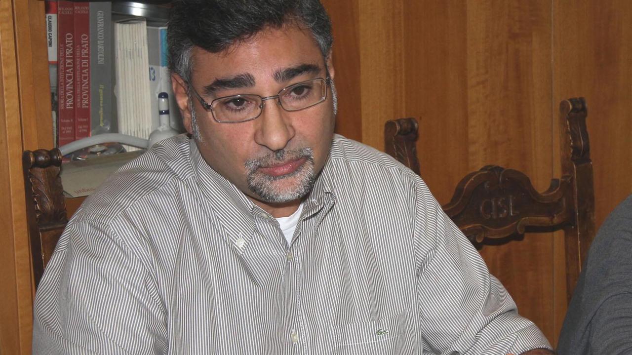 Massimiliano Brezzo, segretario dei tessili Cgil (foto Batavia)