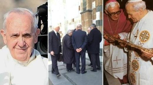 «Accoglieremo il Papa a braccia aperte»