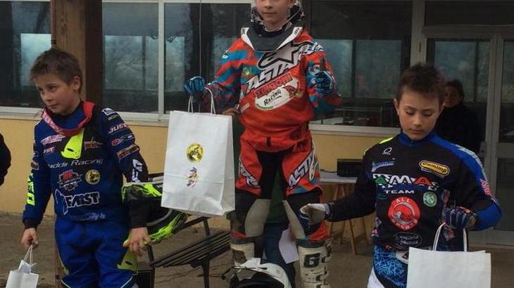 Bertolli rafforza la sua leadership nel campionato toscano motocross