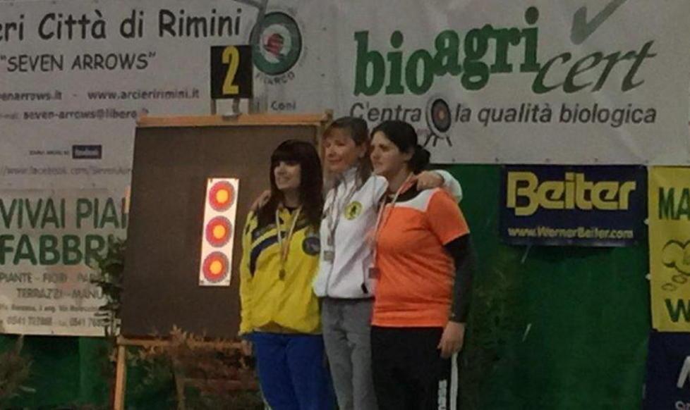 Arcieri Sarzana, bronzo per Sara Violi ai tricolori di Rimini