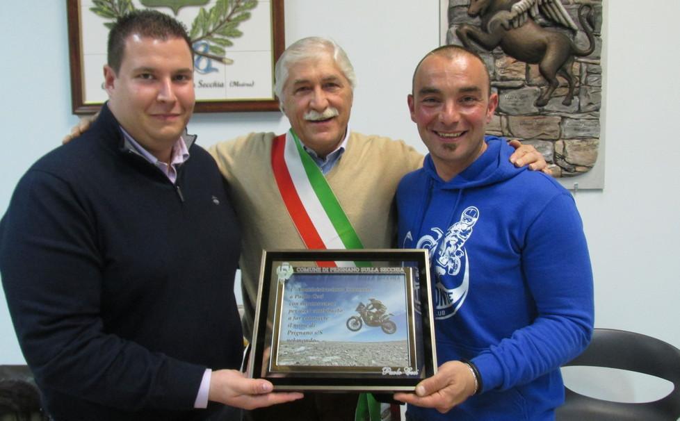 Prignano ha premiato il campione Ceci