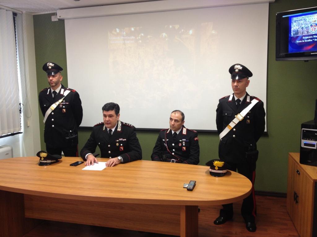 Il capitano Raffaele Cossu durante la conferenza stampa (foto Mario Rosas)