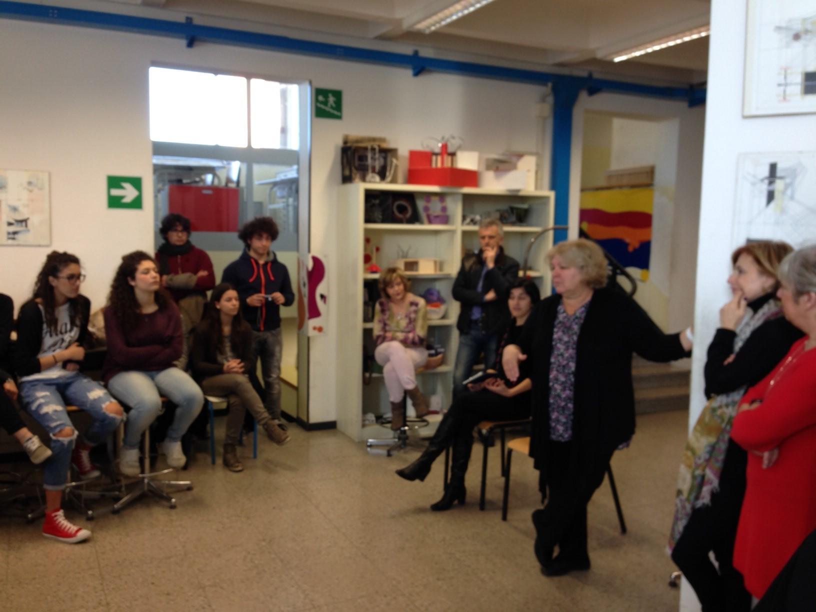 Aleida Guevara ospite nel distaccametno del liceo artistico Petrocchi di Quarrata