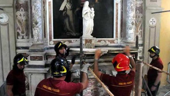 Salvate dal terremoto, ora sono in mostra