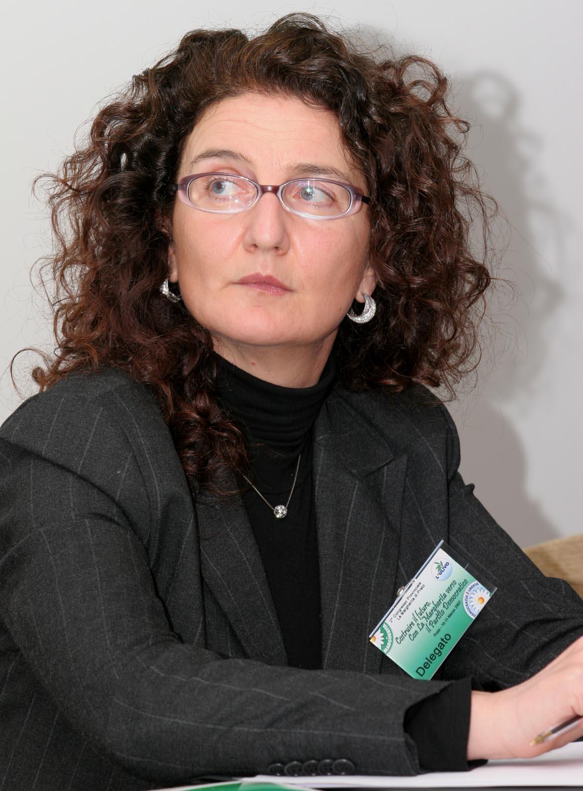 L'assessore all'istruzione Maria Grazia Ciambellotti