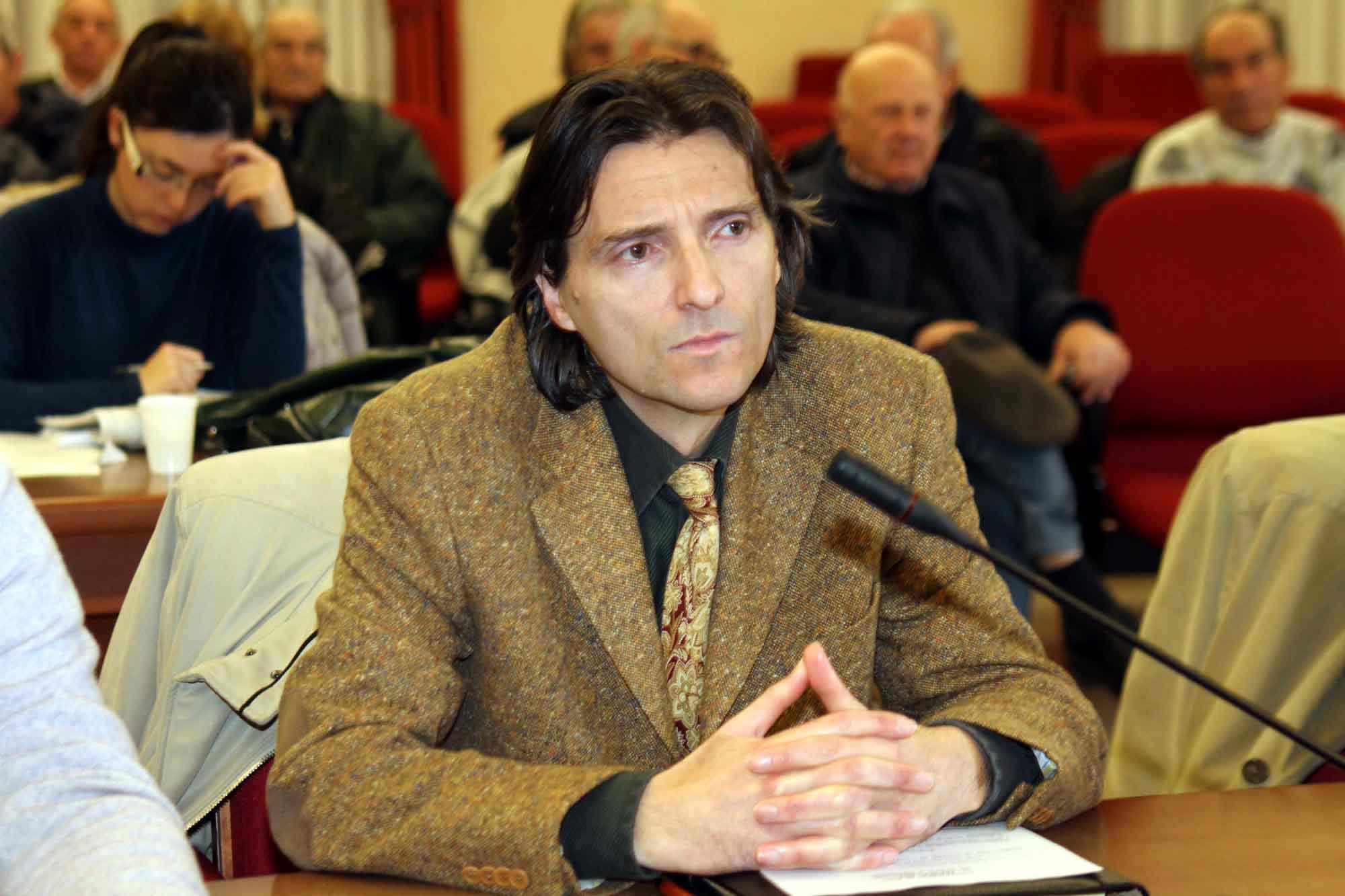 L'ex consigliere provinciale Antonio Ceccantini (Salvini pentafoto)