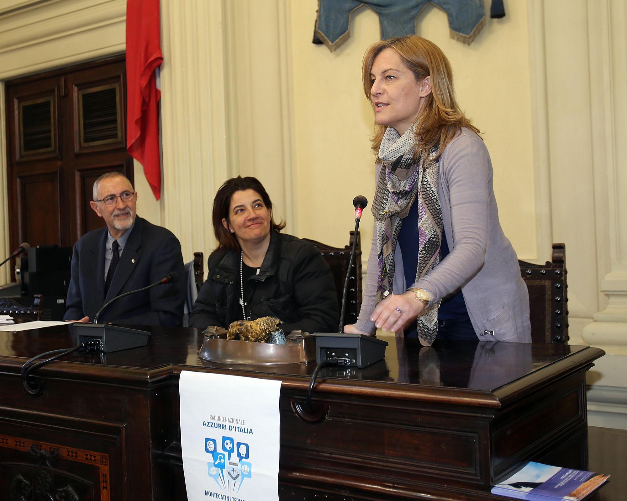 Federica Fratoni (a destra)