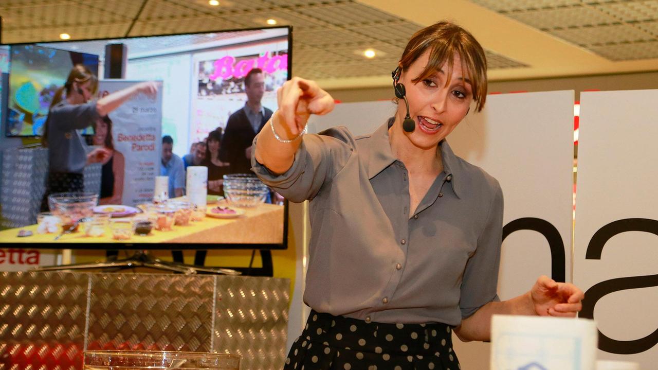 Benedetta Parodi, show cooking al Grandemilia