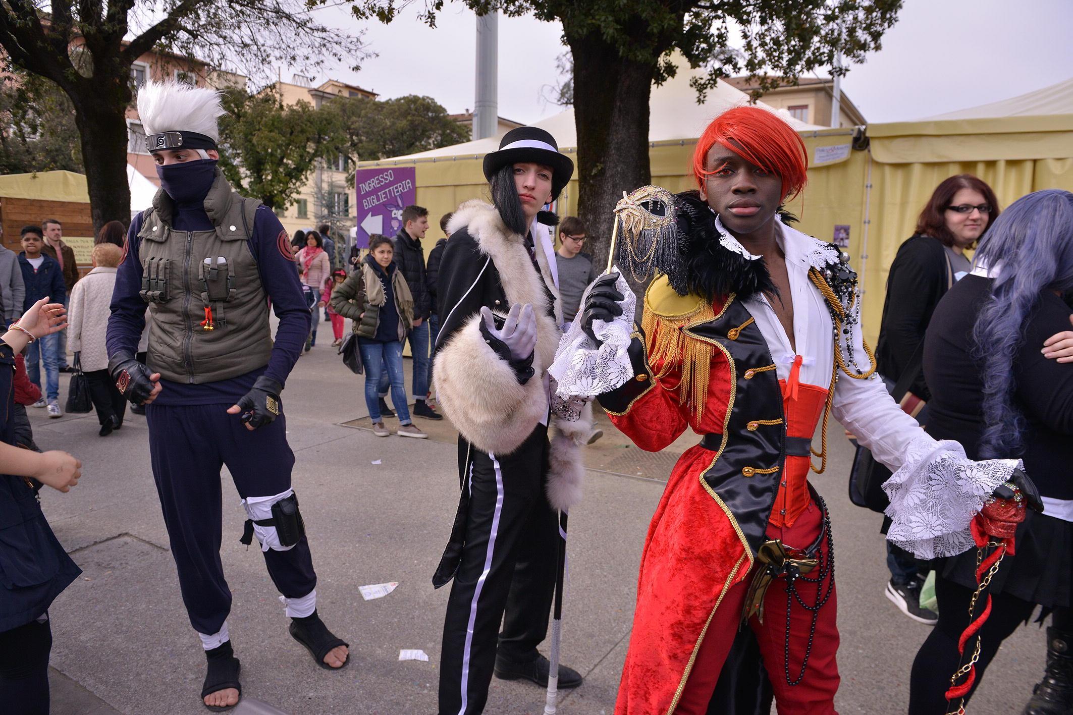 Cosplayer al Ludicomix a Empoli