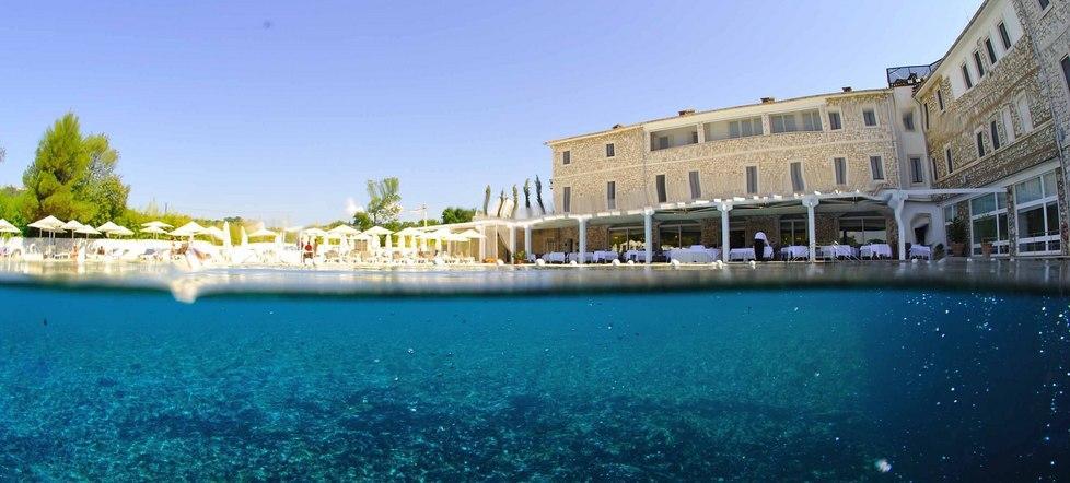 Le piscine del resort Terme di Saturnia