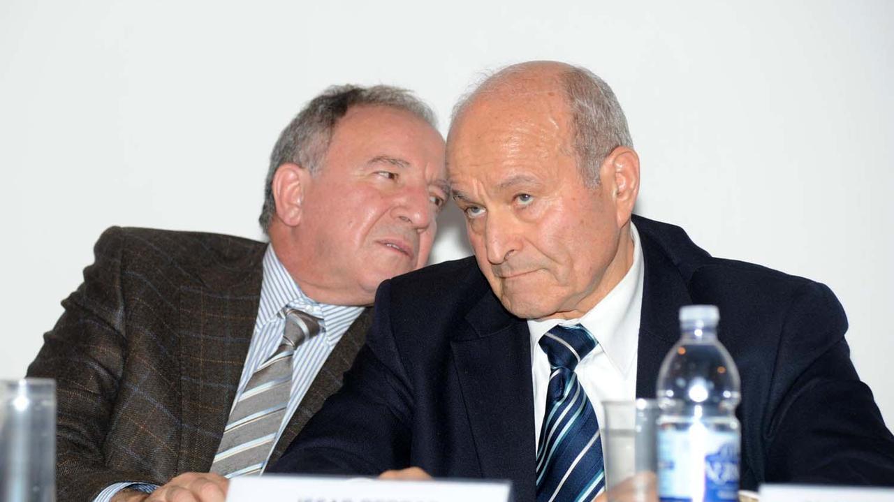 Farid Tidjani e Issad Rebrab, amministratore delegato e presidente di Cevital (foto Paolo Barlettani)
