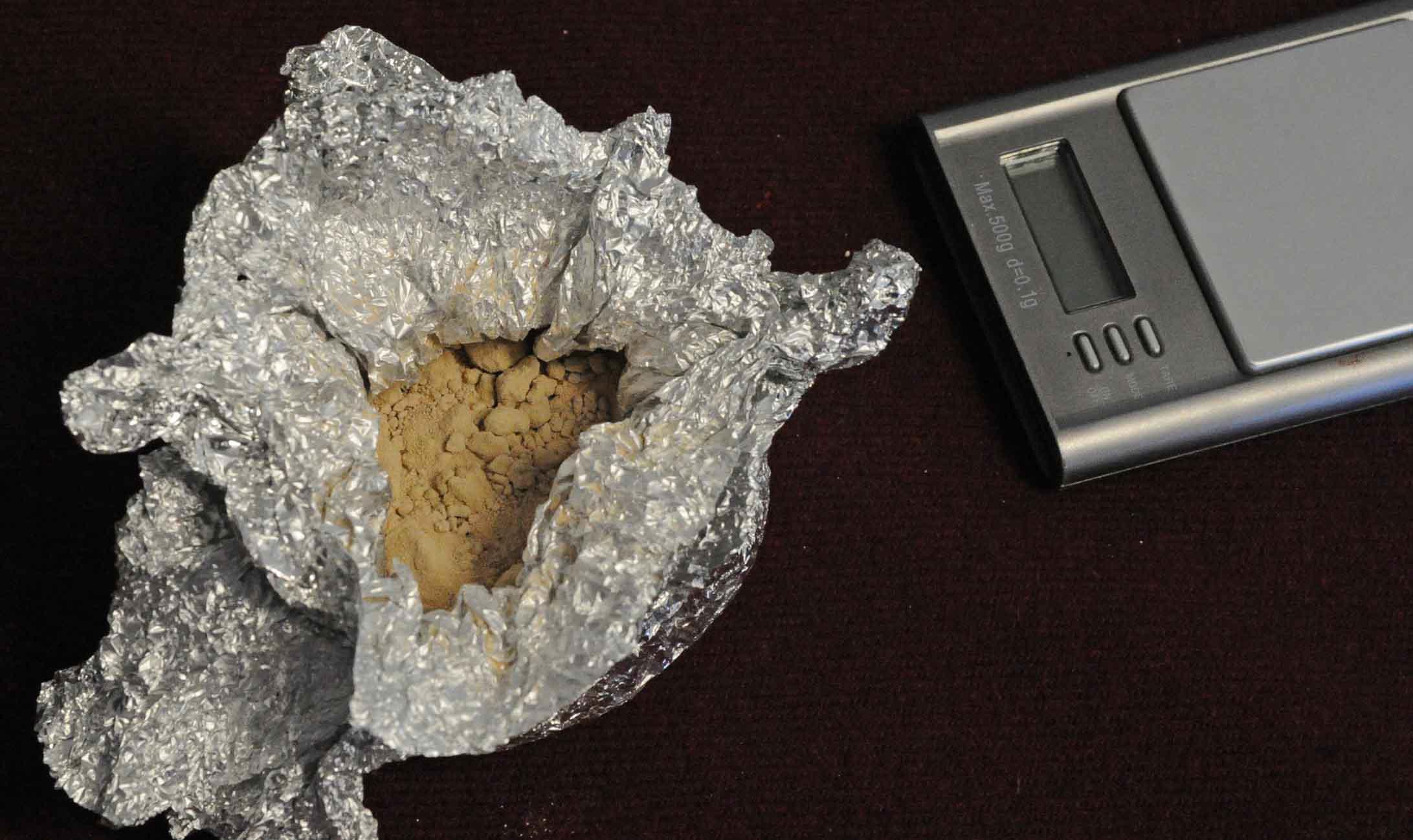 Eroina in un'immagine di repertorio