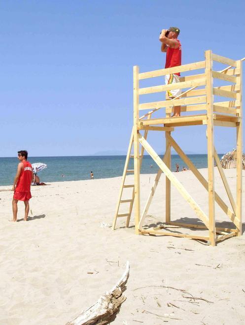 Spiagge libere, 7 postazioni di assistenza ai bagnanti